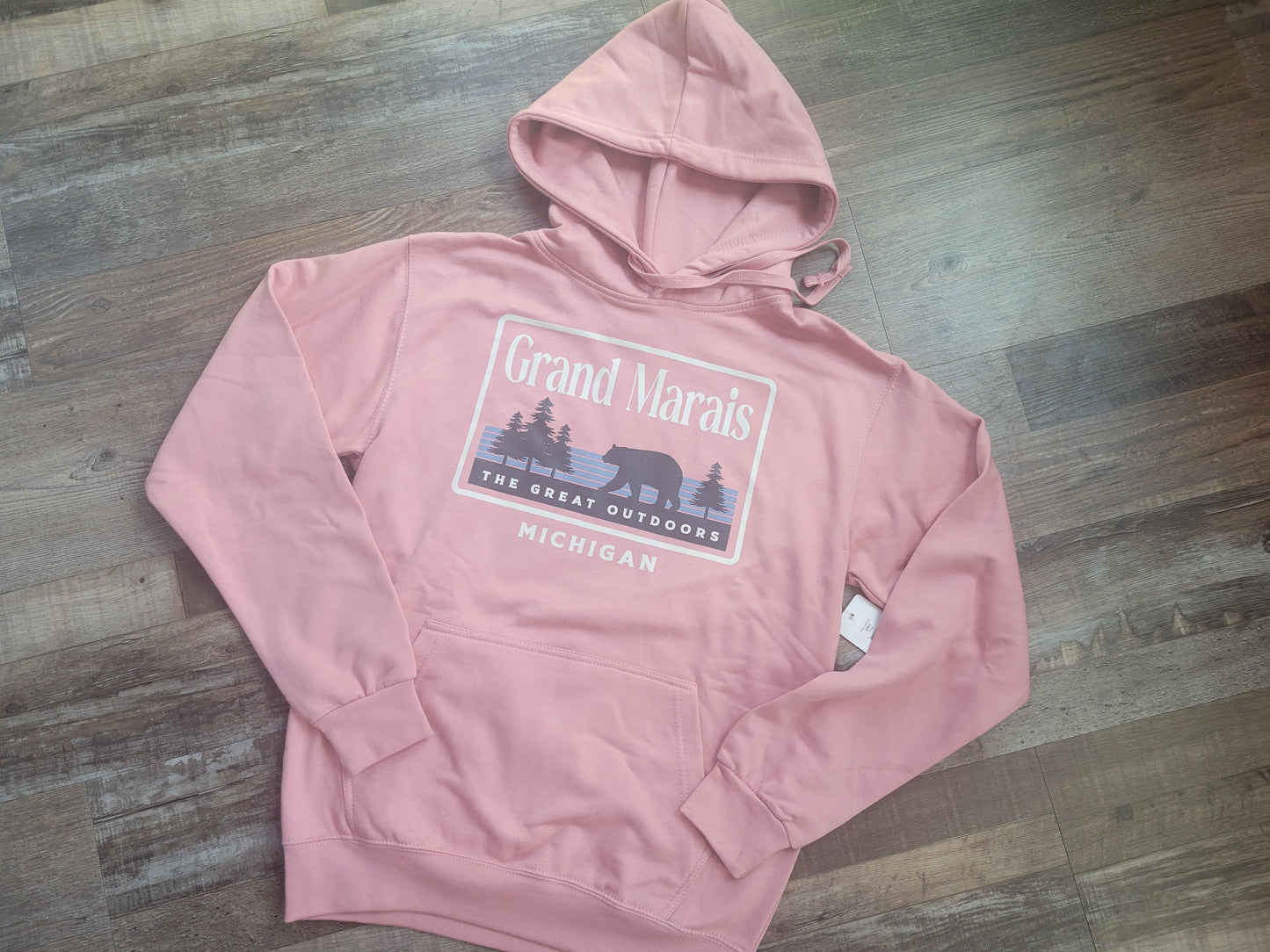 Adult Great Outdoors hoodie - pink or lilac