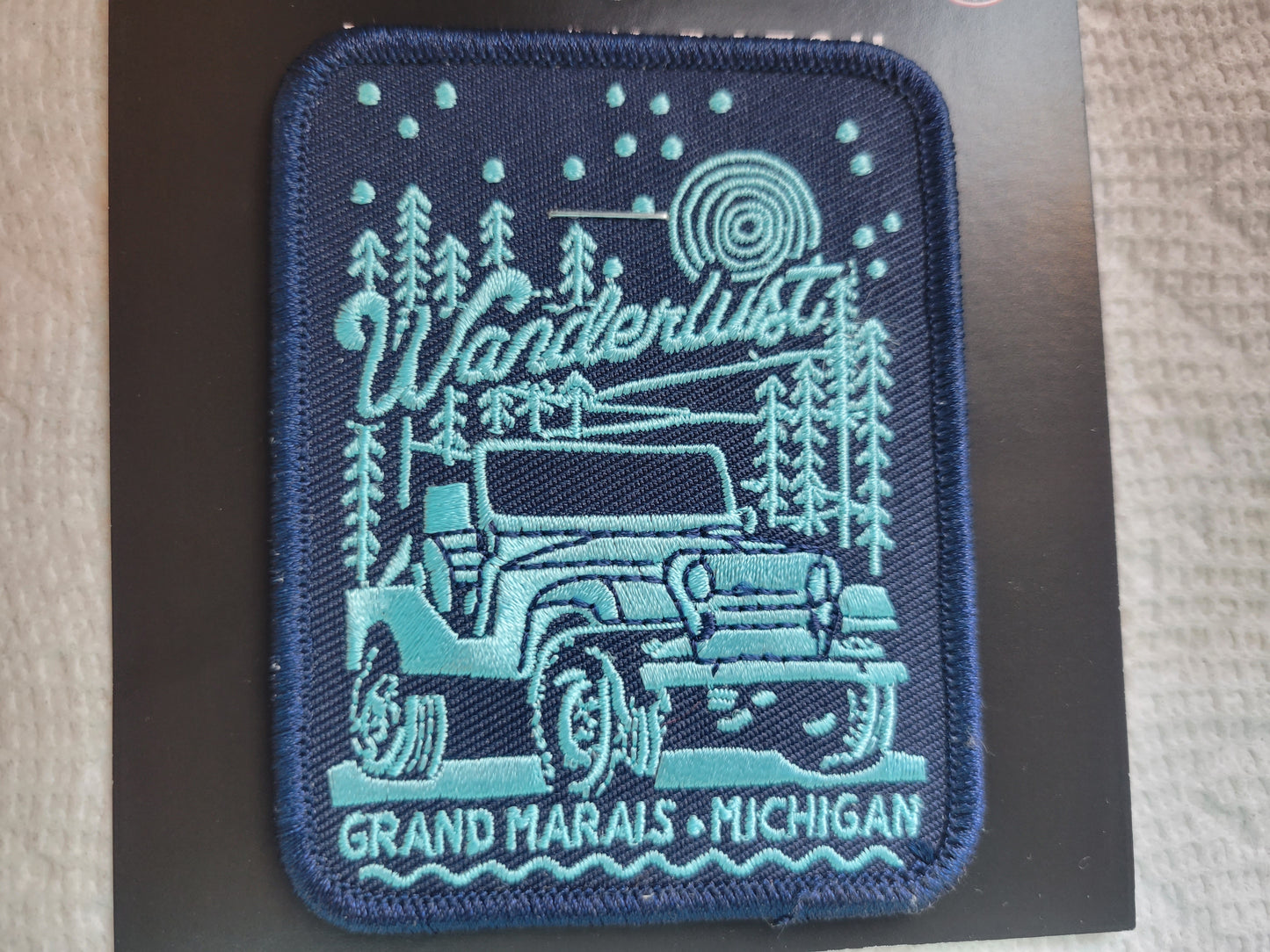 Embroidered patches Grand Marais