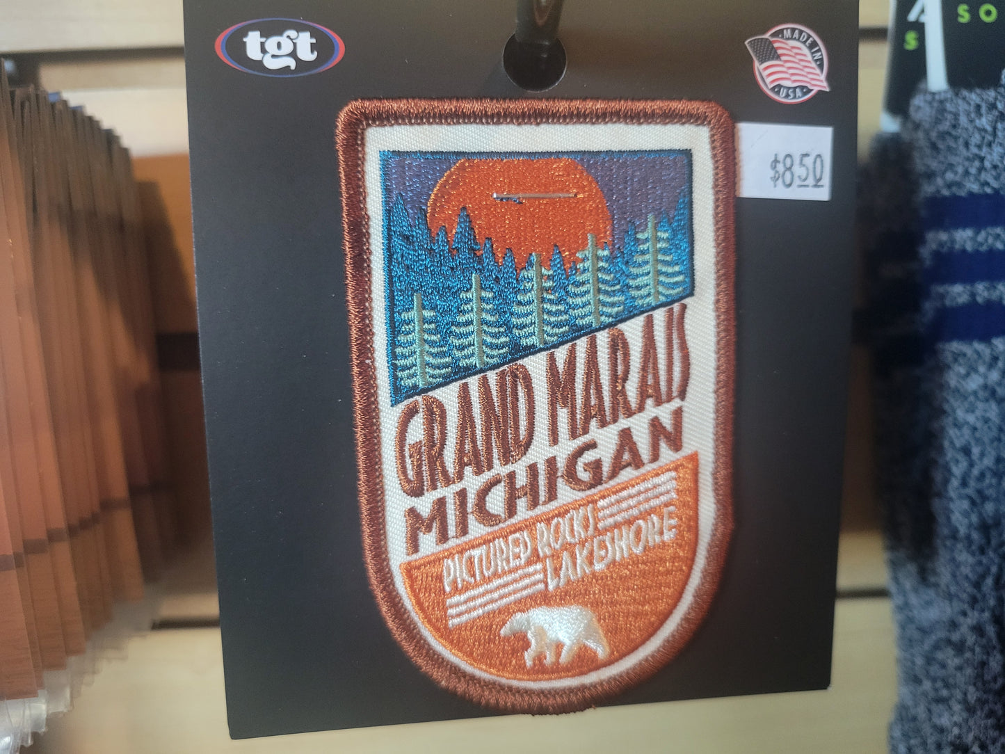 Embroidered patches Grand Marais