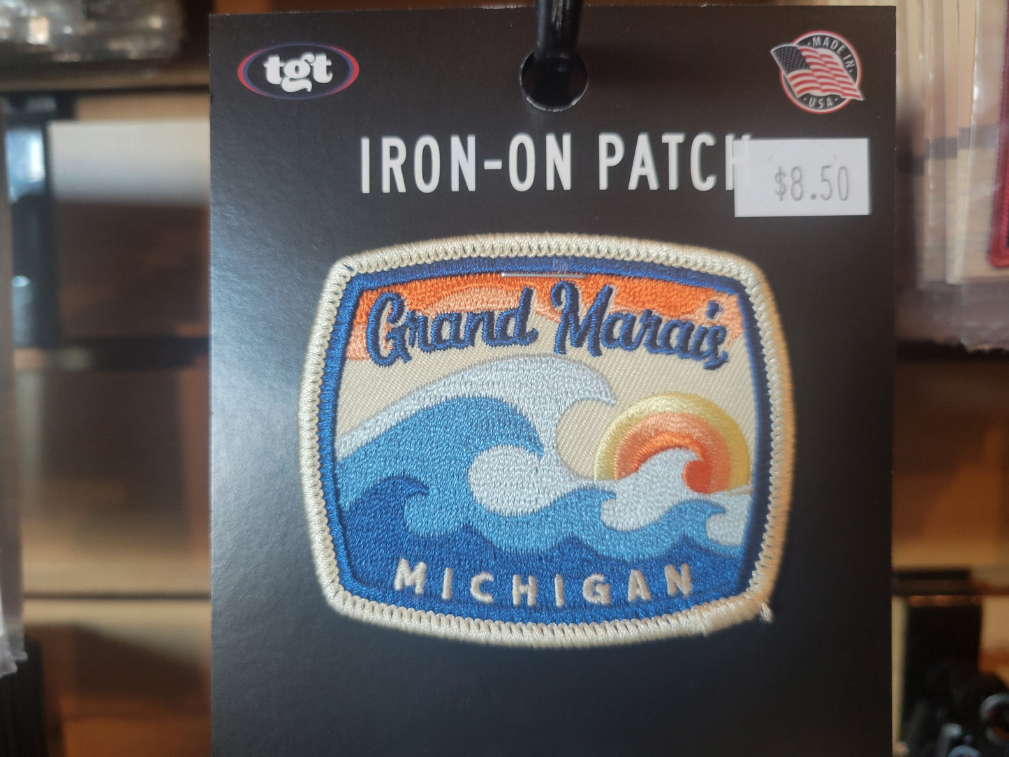 Embroidered patches Grand Marais