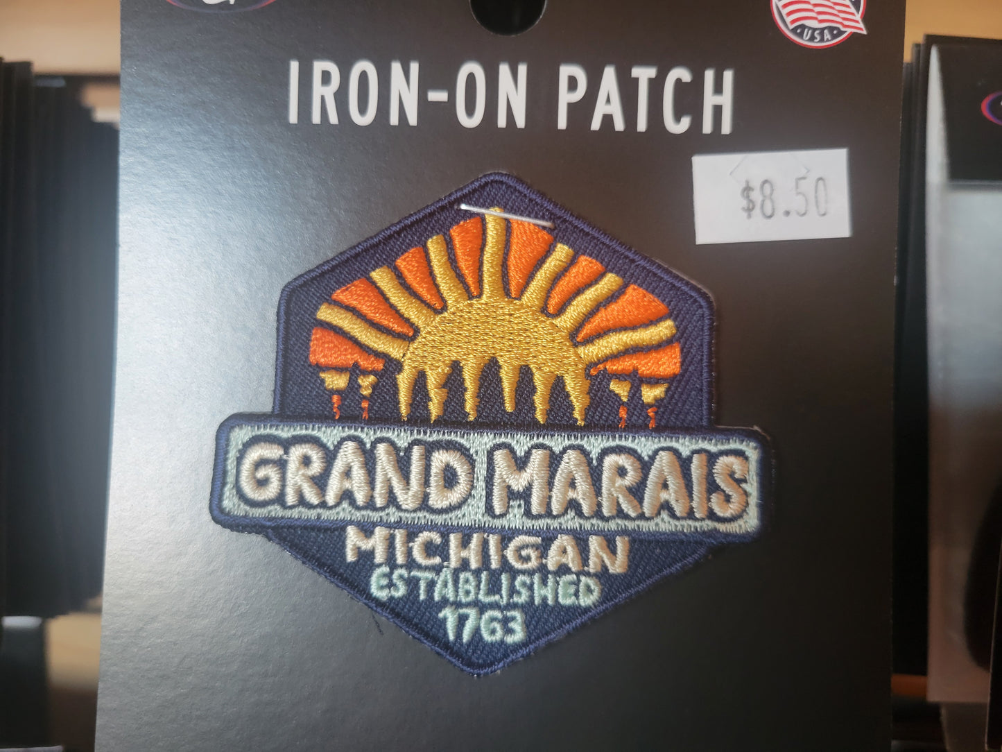 Embroidered patches Grand Marais