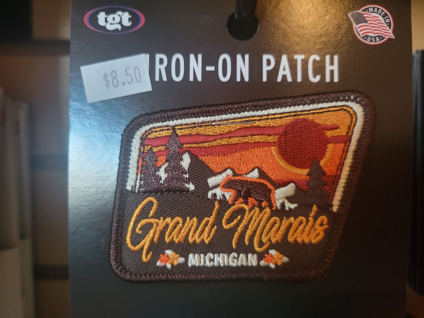 Embroidered patches Grand Marais