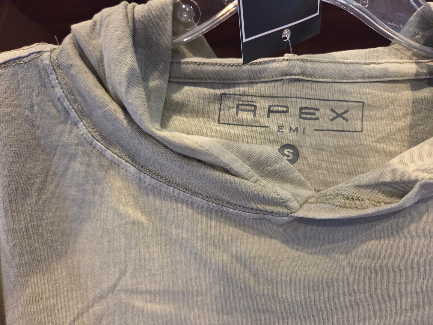 Apex long sleeve hooded shirt