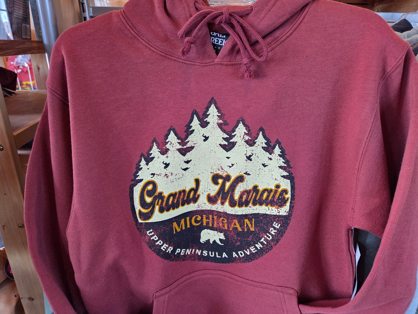 pullover hoodie - copper or pine