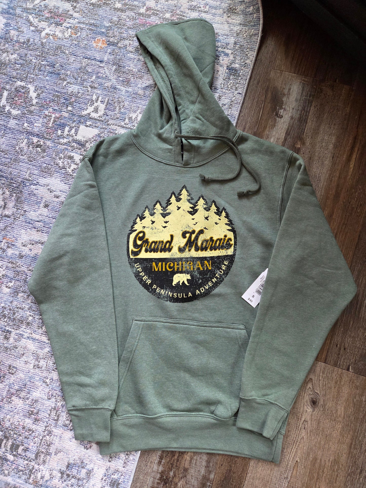 pullover hoodie - copper or pine