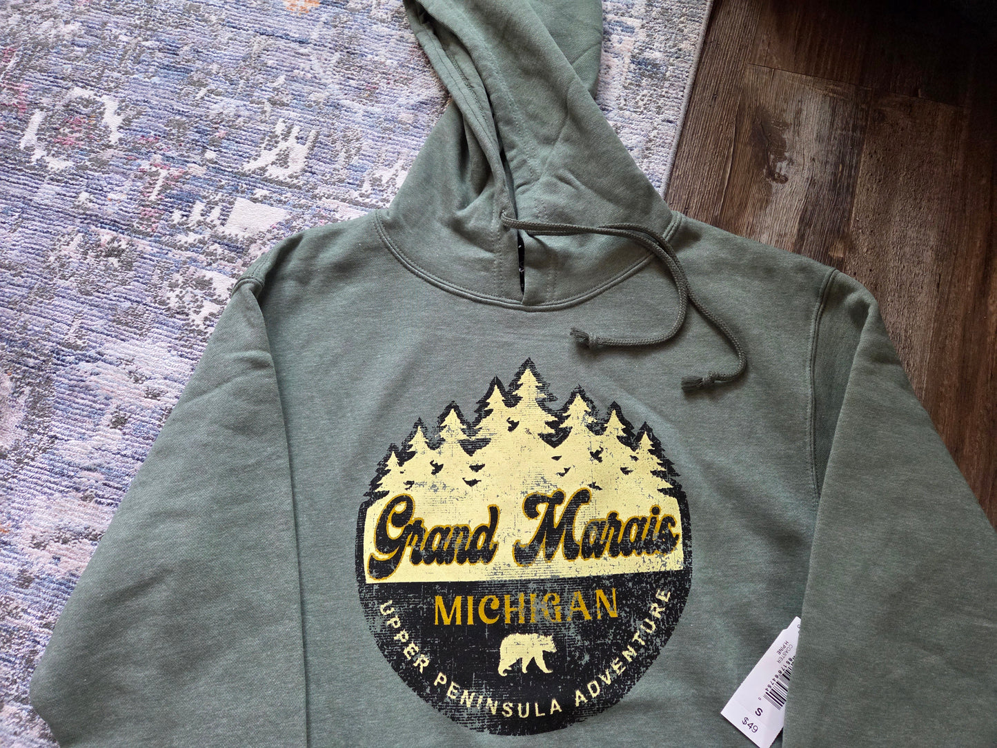 pullover hoodie - copper or pine
