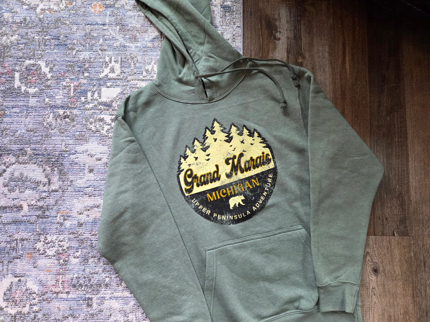 pullover hoodie - copper or pine