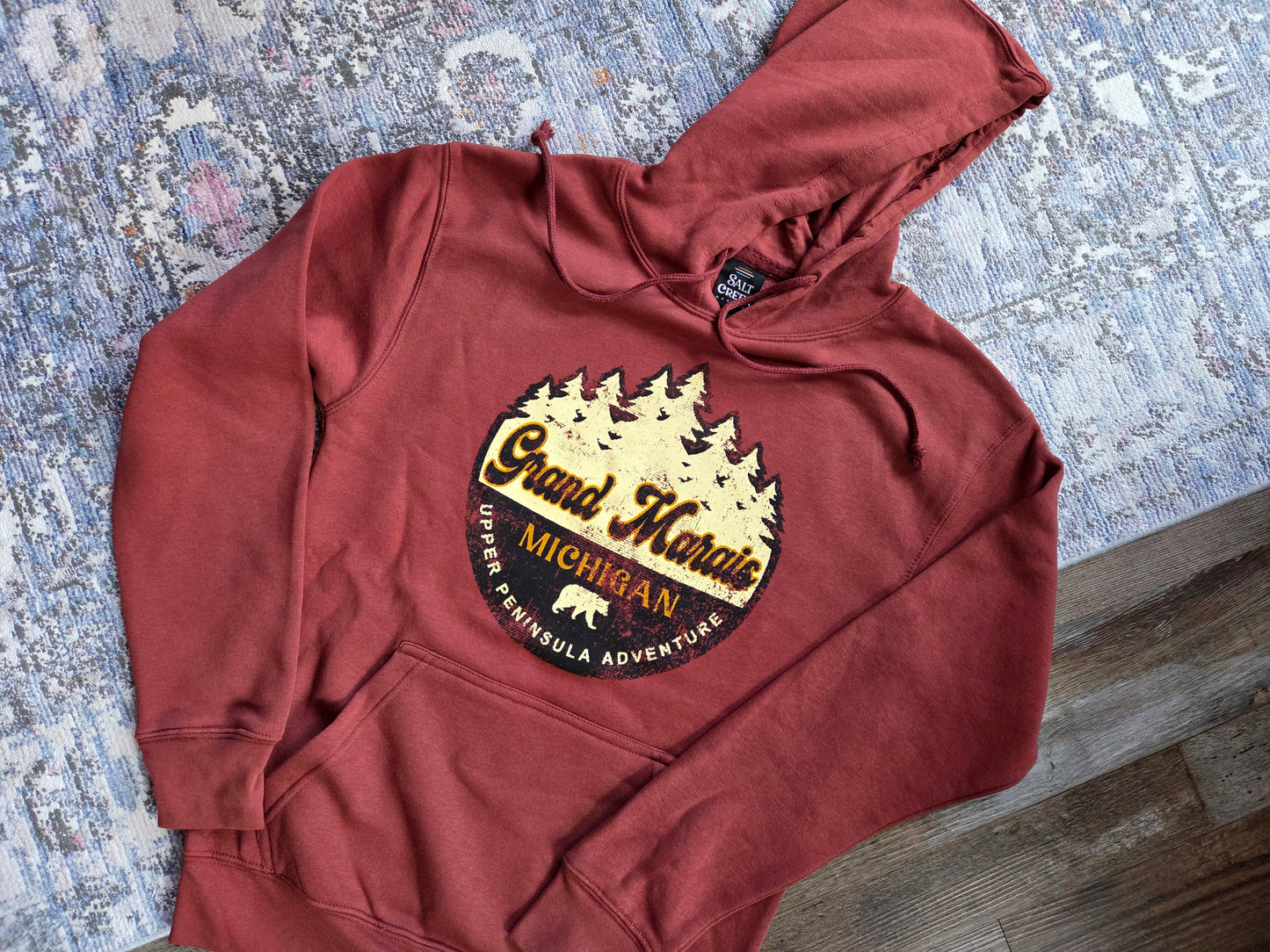 pullover hoodie - copper or pine