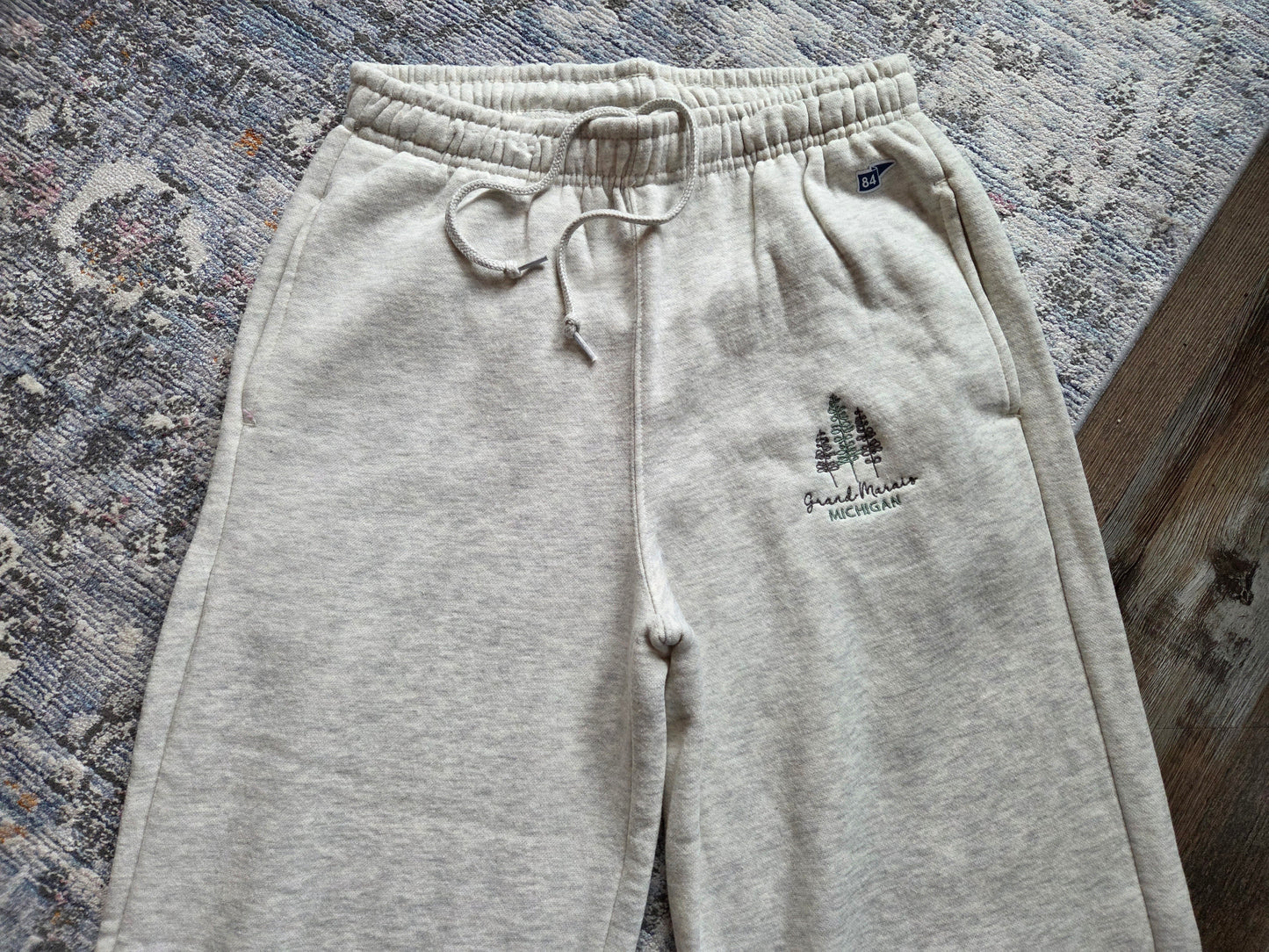 Sweat pants - oatmeal color or turf green