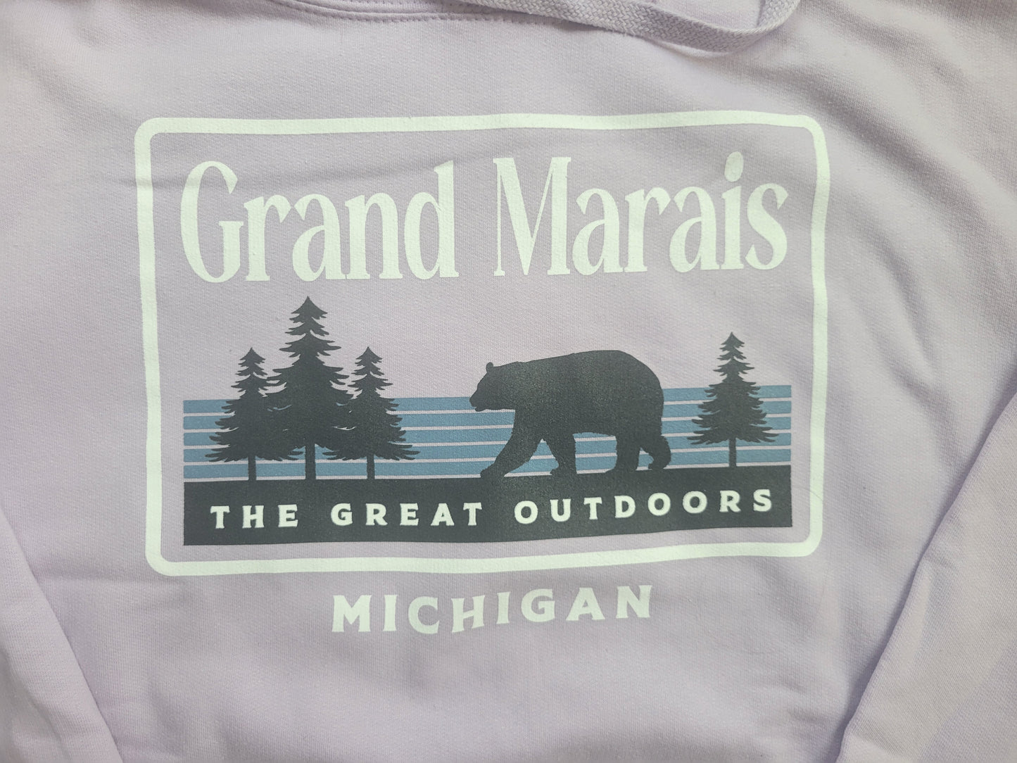 Adult Great Outdoors hoodie - pink or lilac