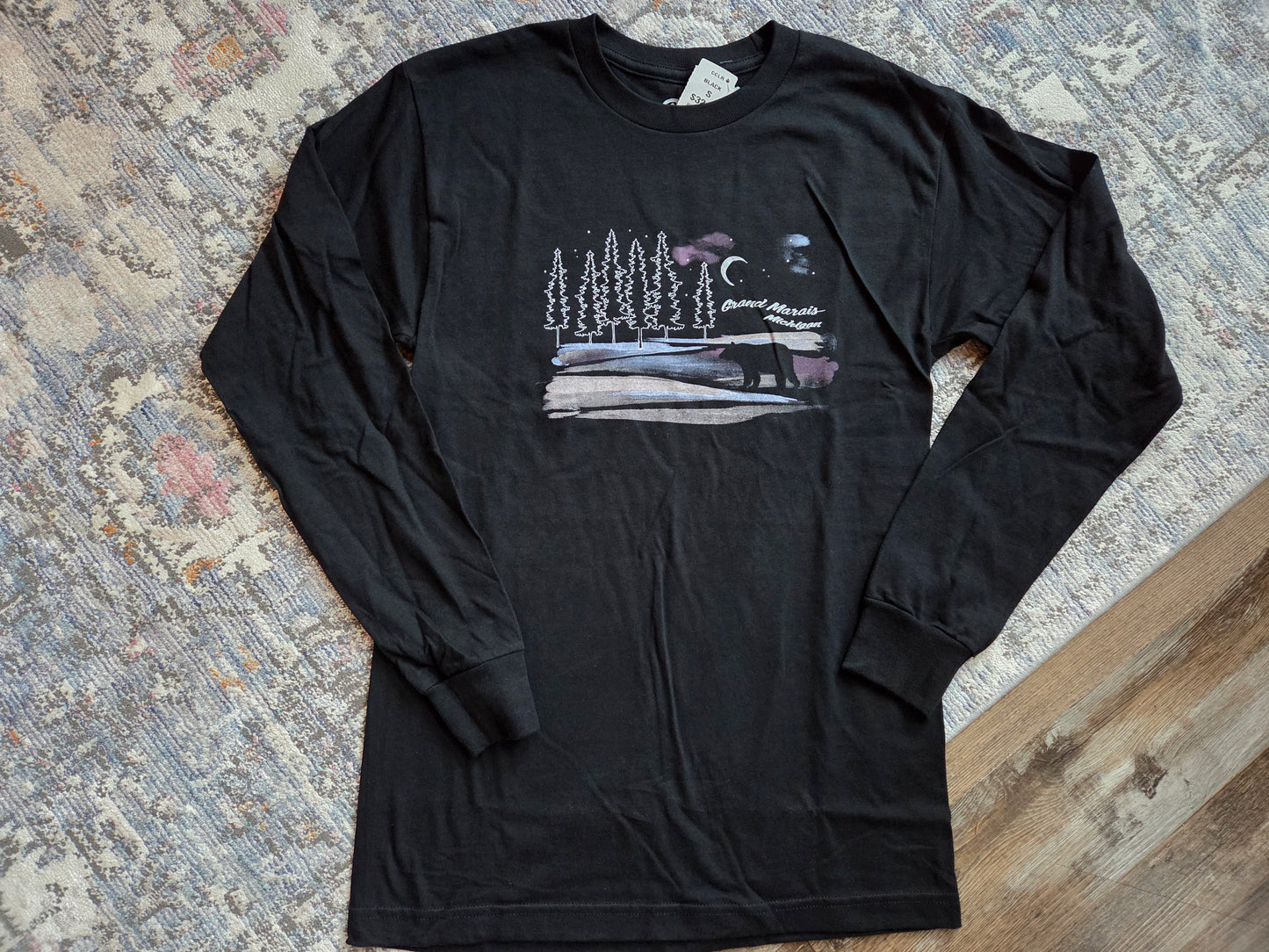 Black bear long sleeve t shirt