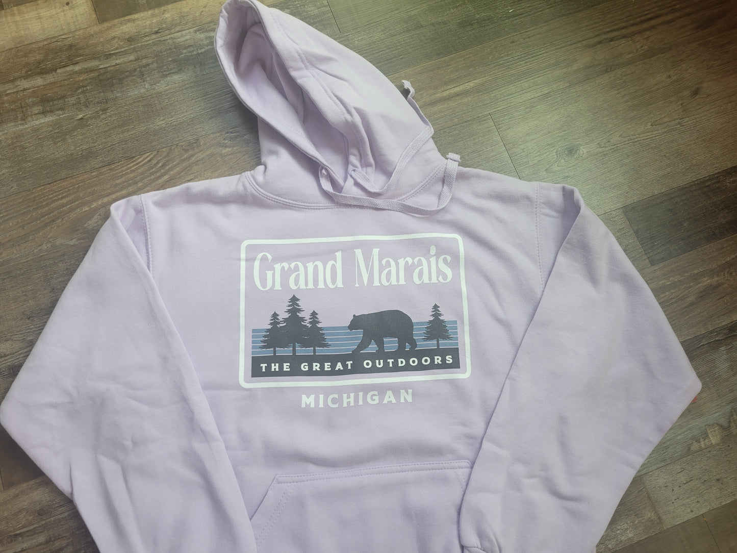 Adult Great Outdoors hoodie - pink or lilac