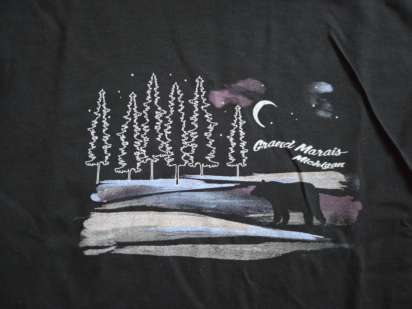 Black bear long sleeve t shirt