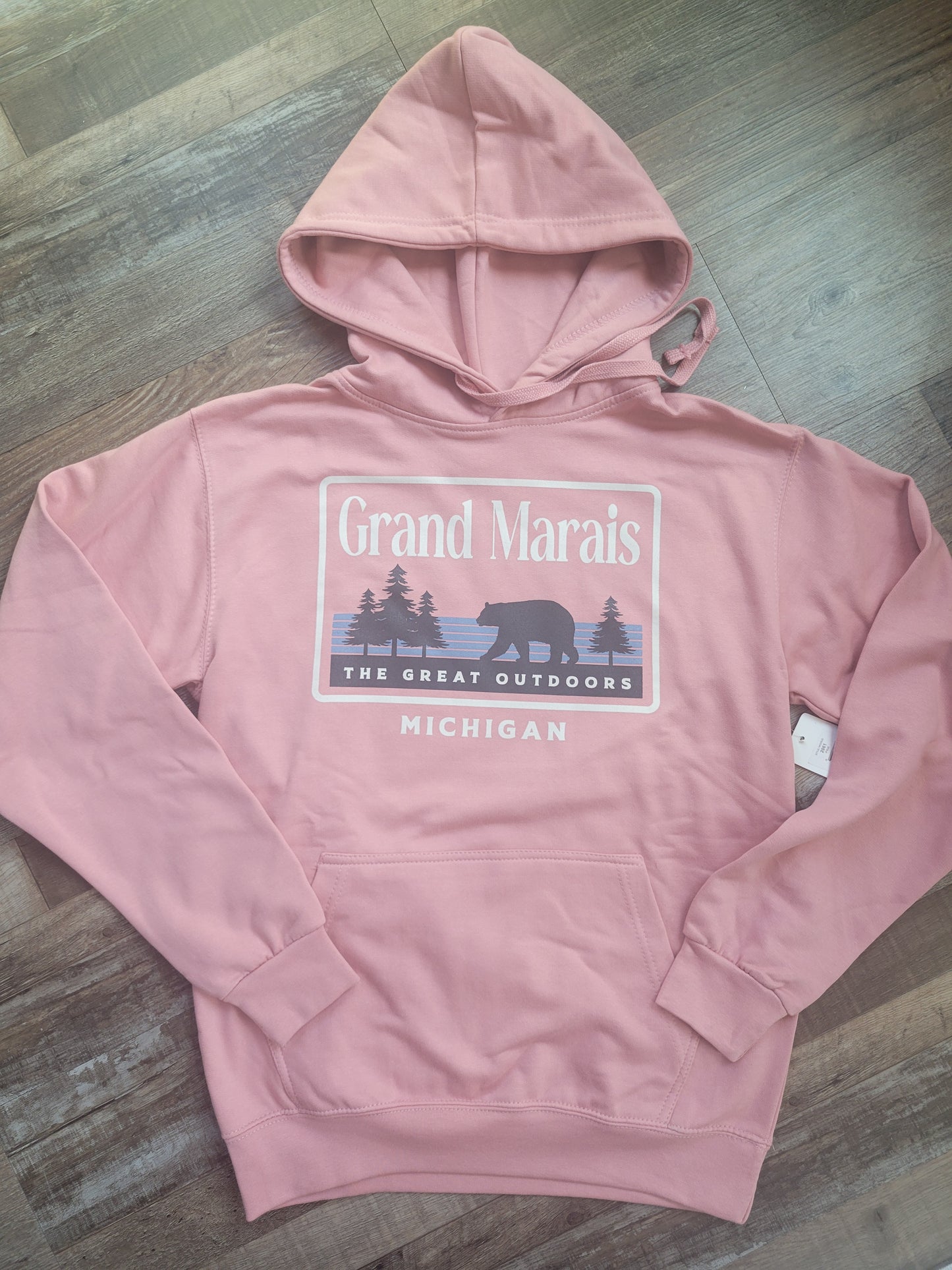 Adult Great Outdoors hoodie - pink or lilac
