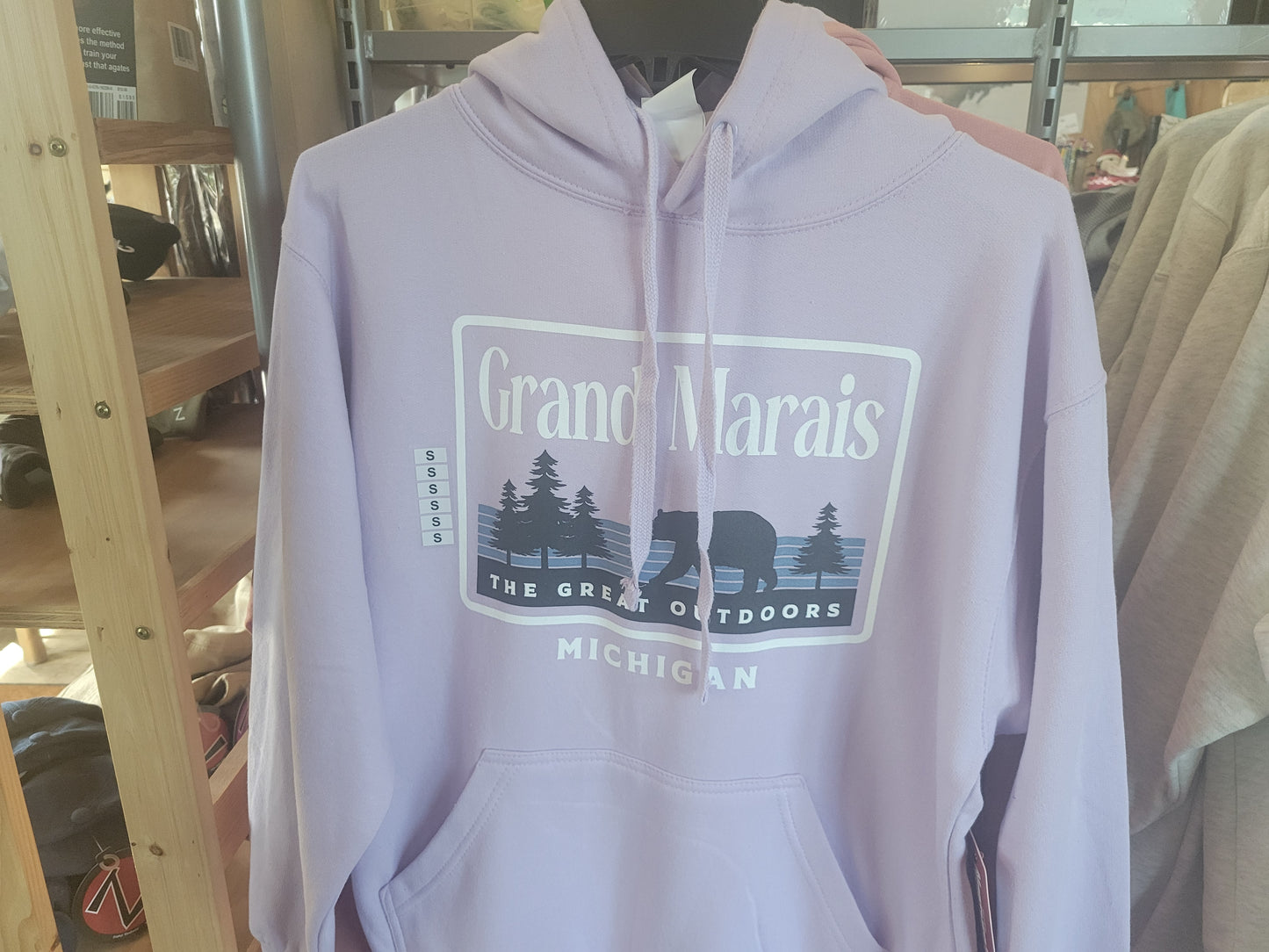 Adult Great Outdoors hoodie - pink or lilac