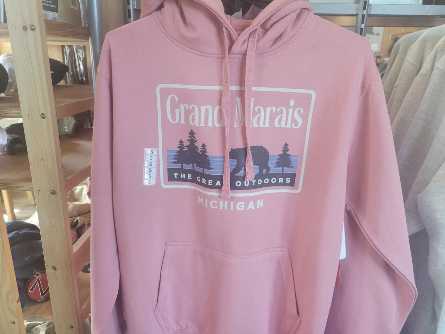 Adult Great Outdoors hoodie - pink or lilac