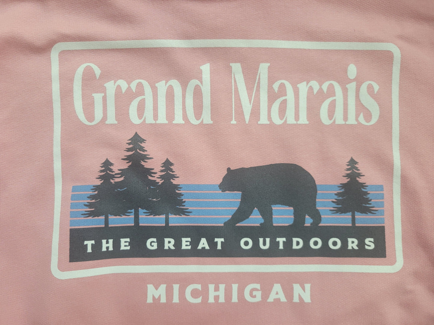 Adult Great Outdoors hoodie - pink or lilac