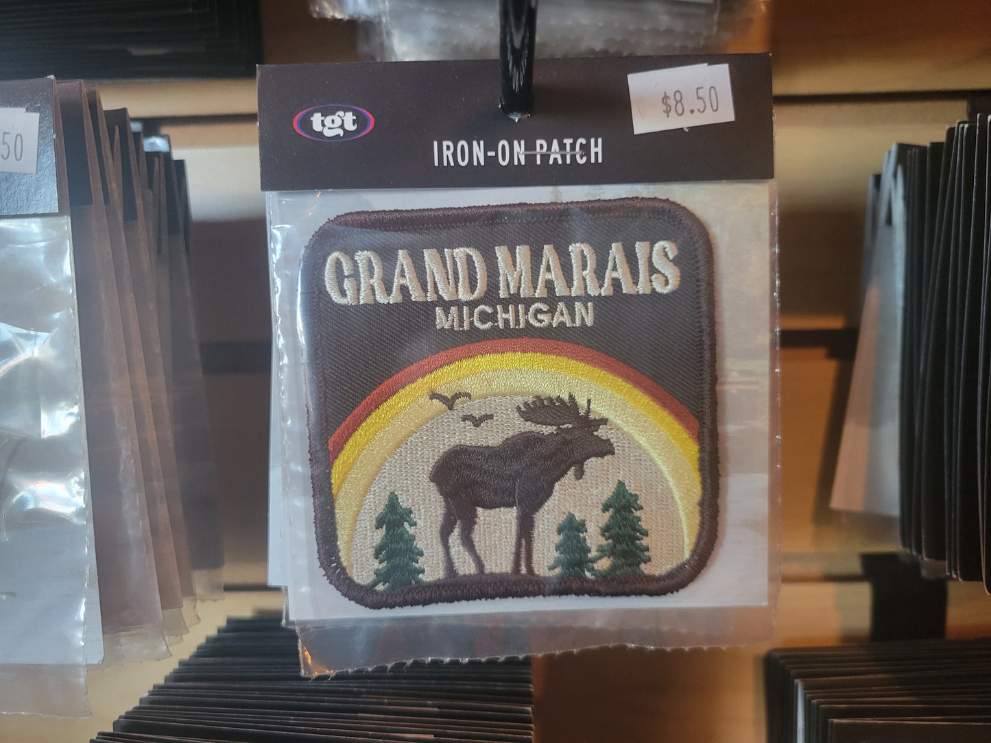 Embroidered patches Grand Marais