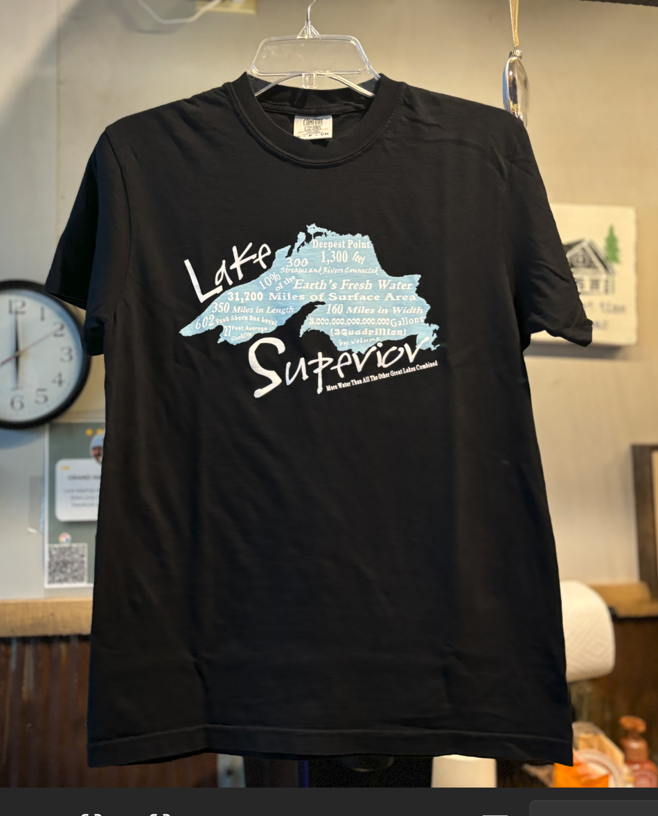 Lake Superior facts short sleeve
