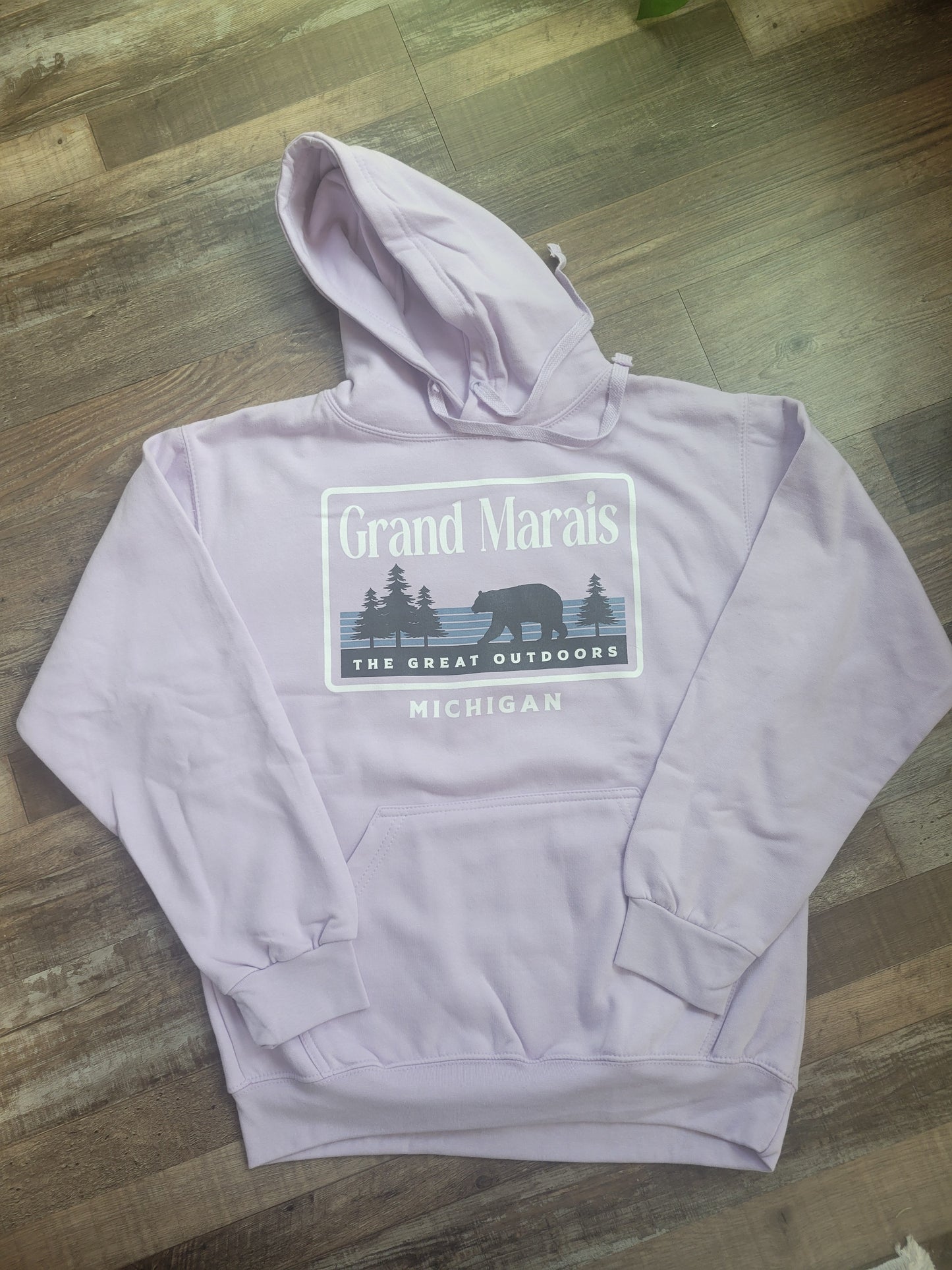 Adult Great Outdoors hoodie - pink or lilac