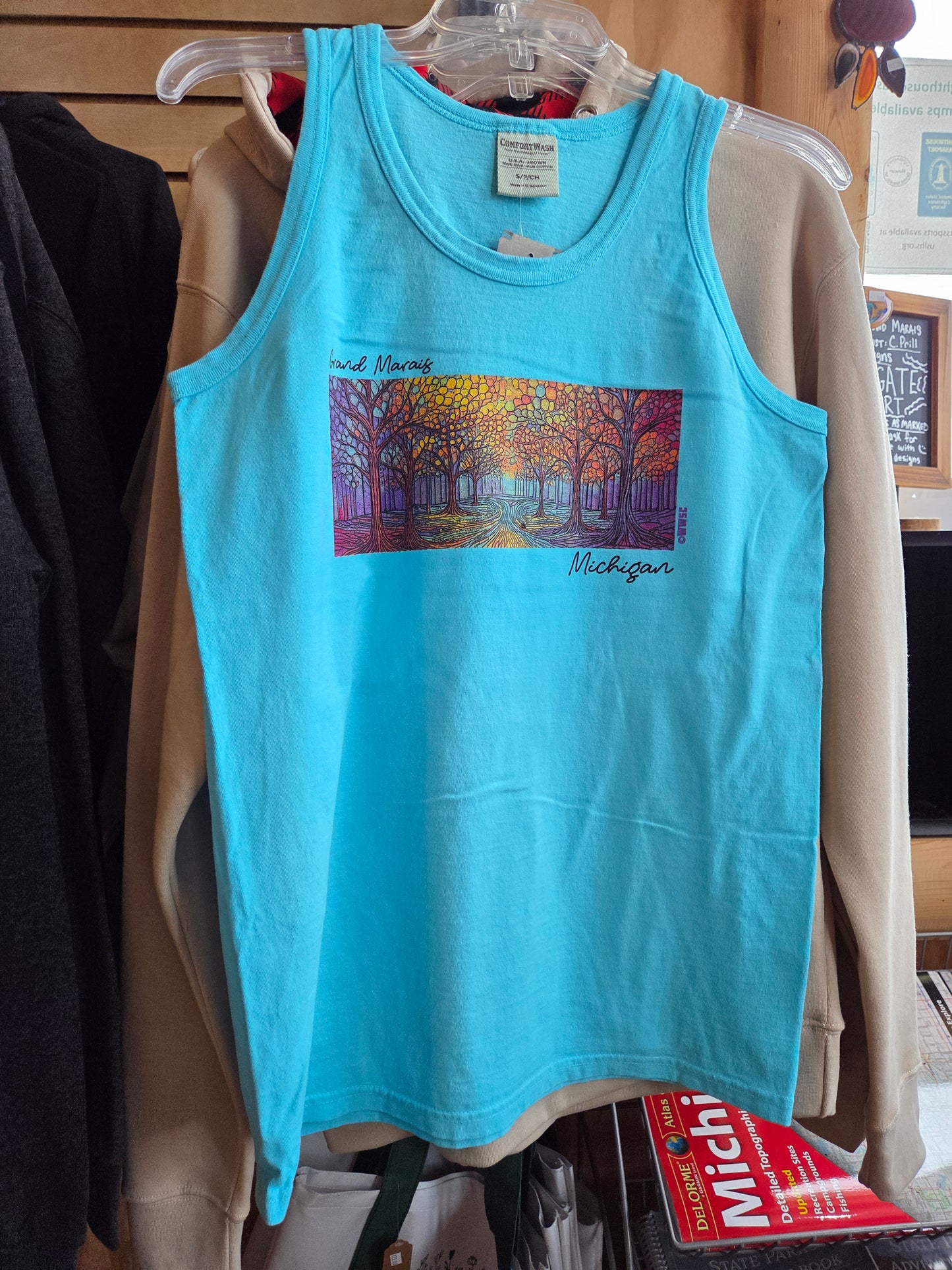 Tank top - blue color