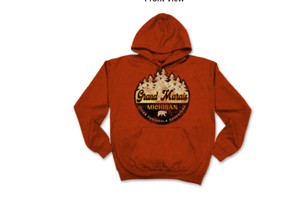 pullover hoodie - copper or pine