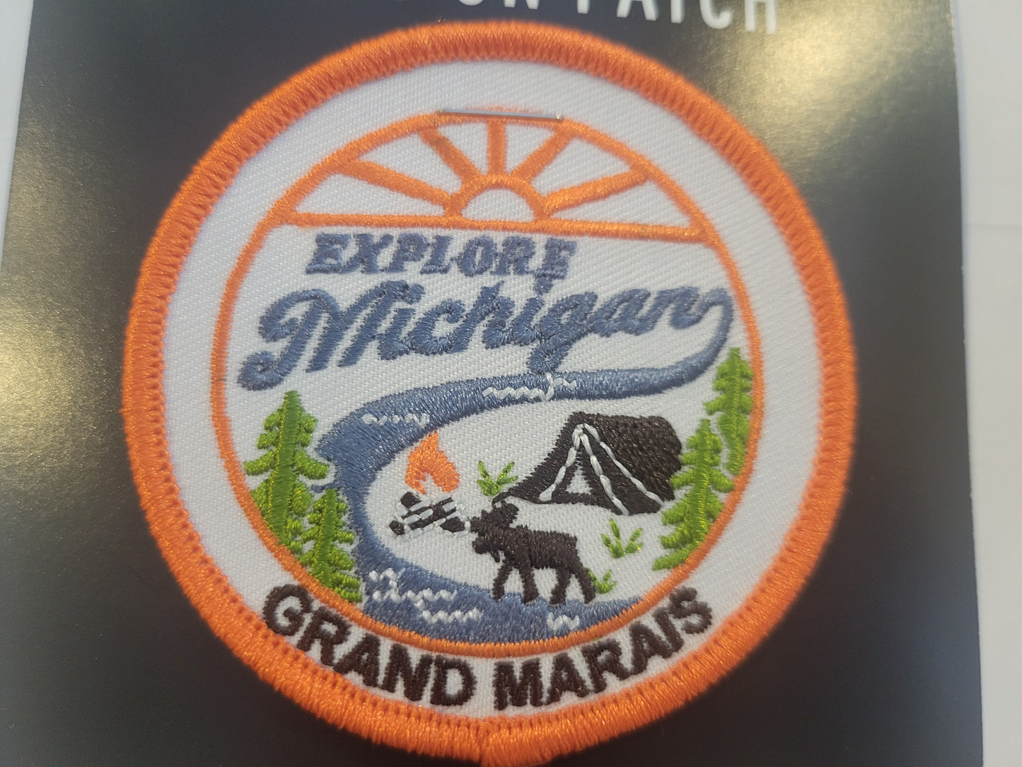 Embroidered patches Grand Marais