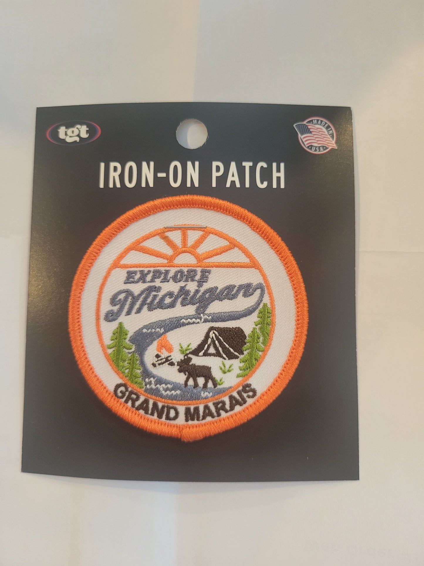 Embroidered patches Grand Marais