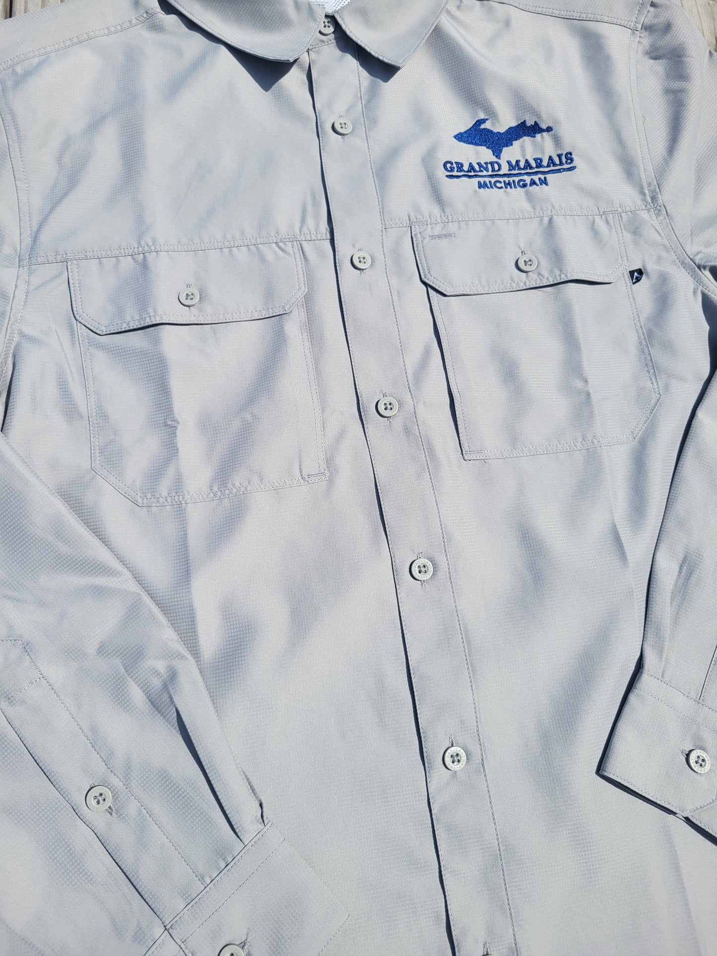 Lightweight utility shirt - Light Gray