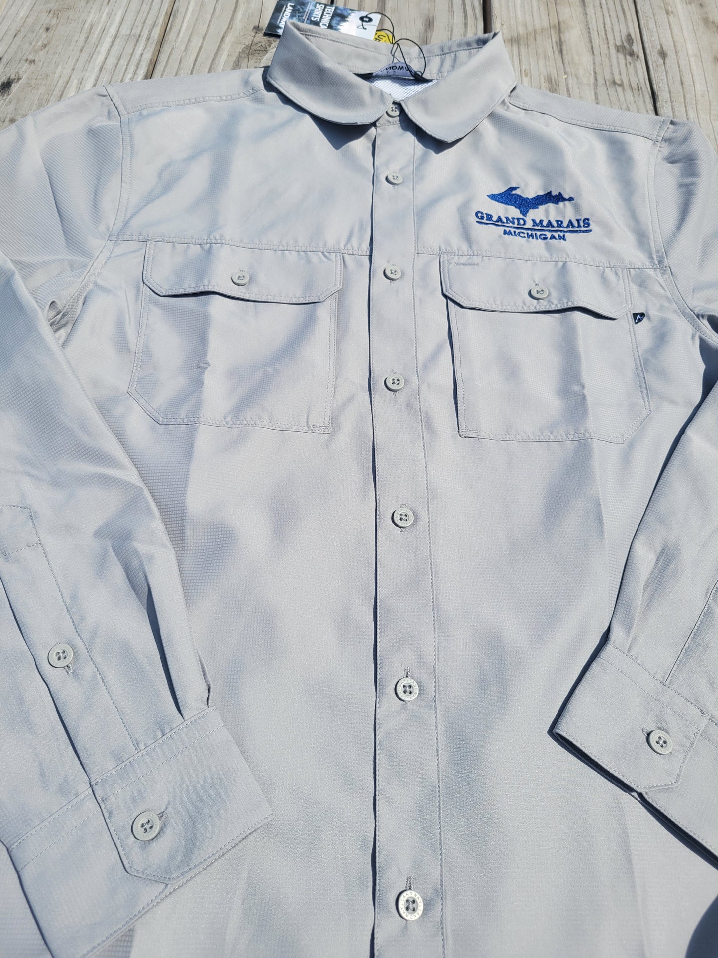 Lightweight utility shirt - Light Gray