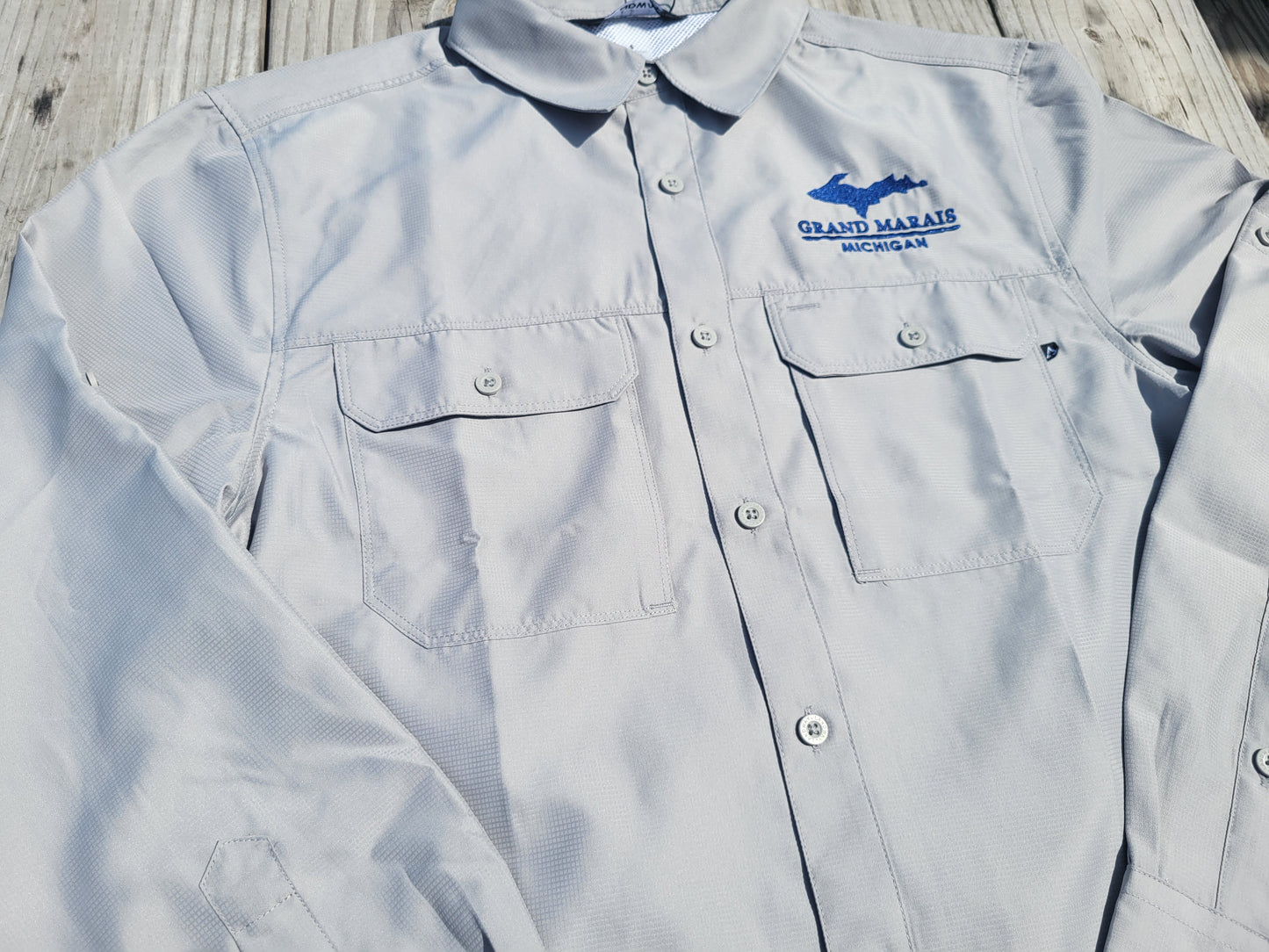 Lightweight utility shirt - Light Gray