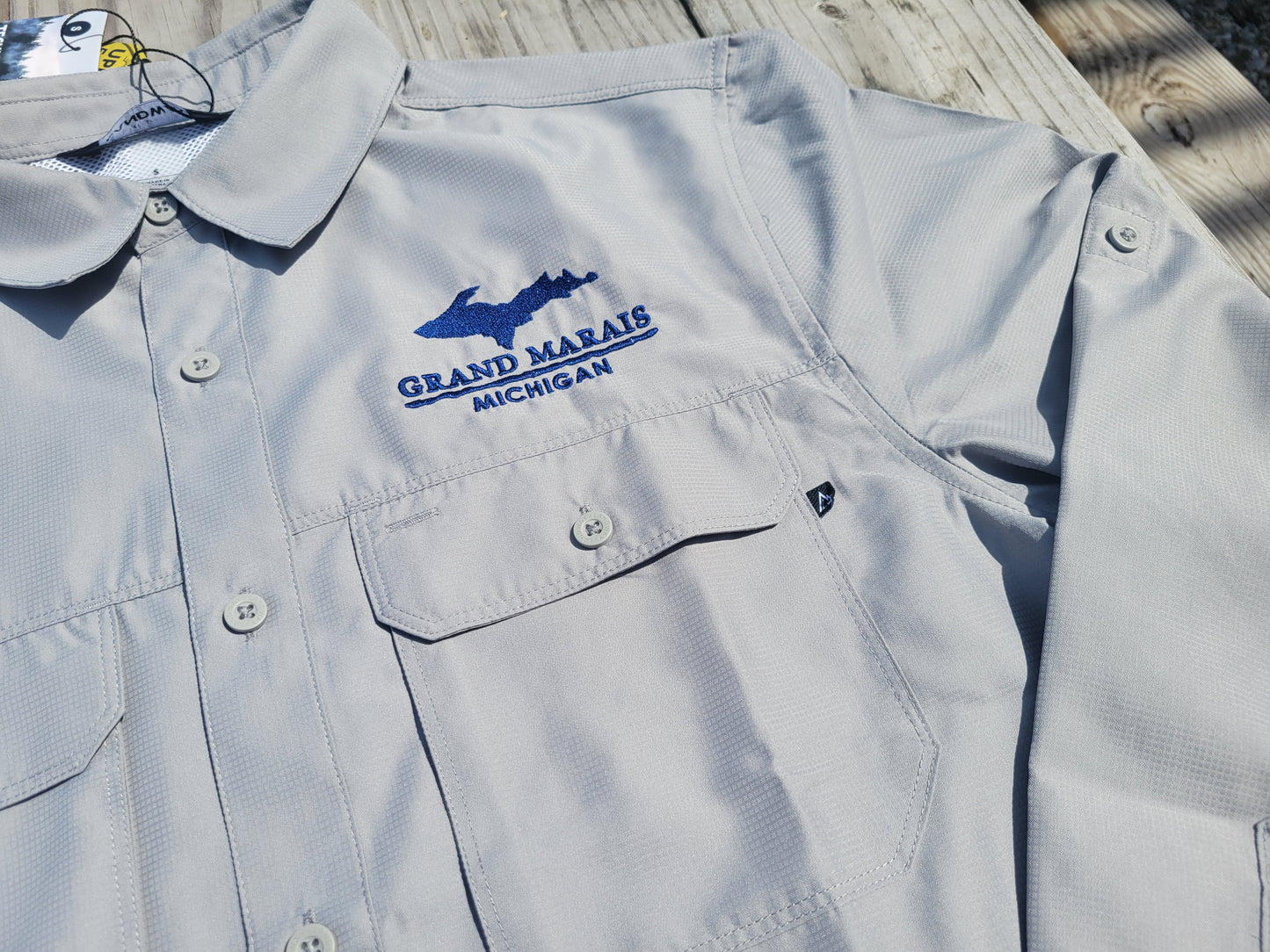 Lightweight utility shirt - Light Gray