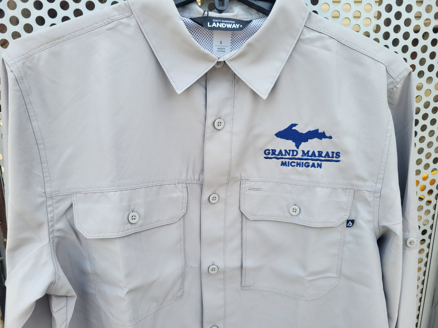 Lightweight utility shirt - Light Gray