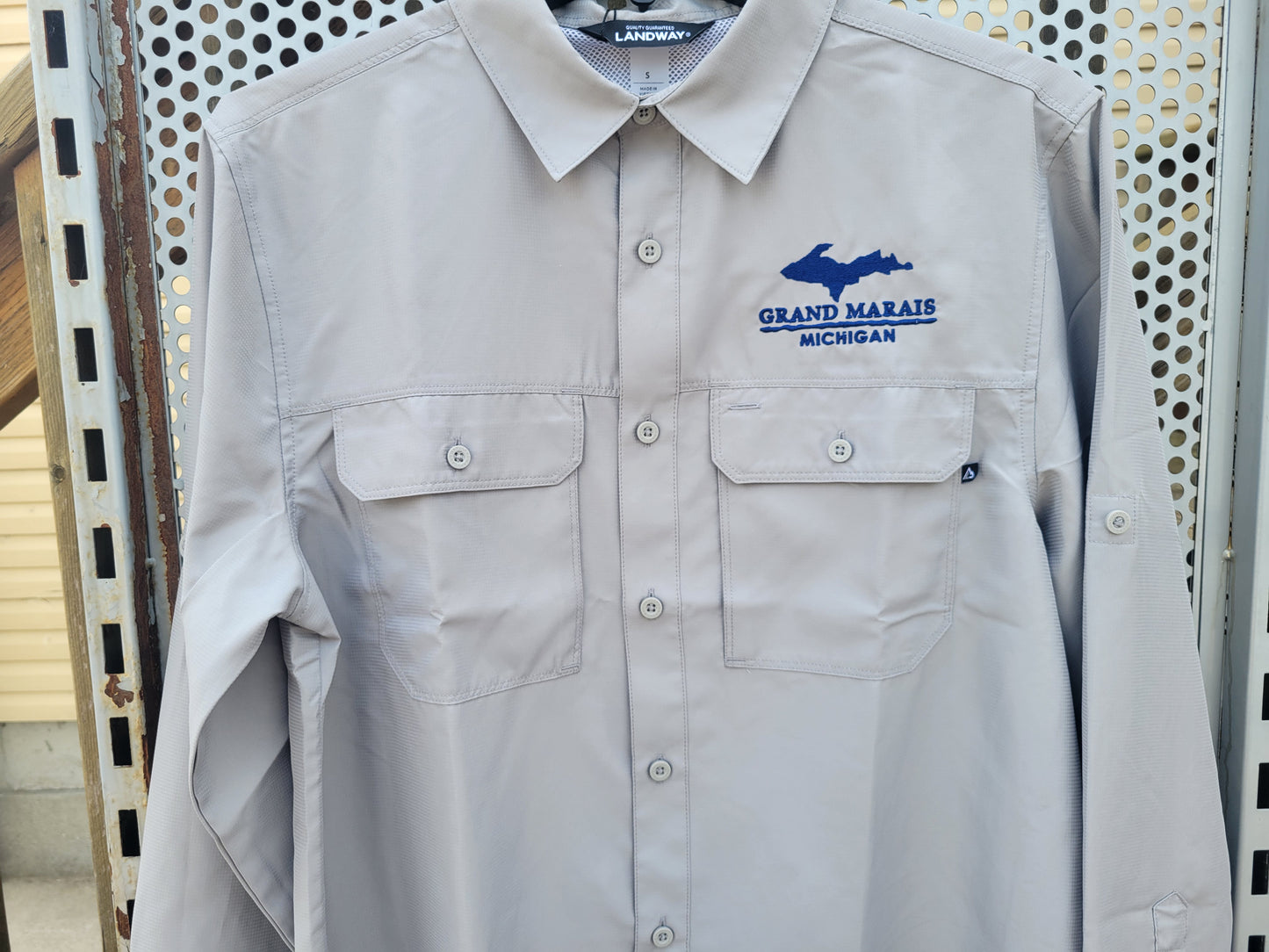 Lightweight utility shirt - Light Gray
