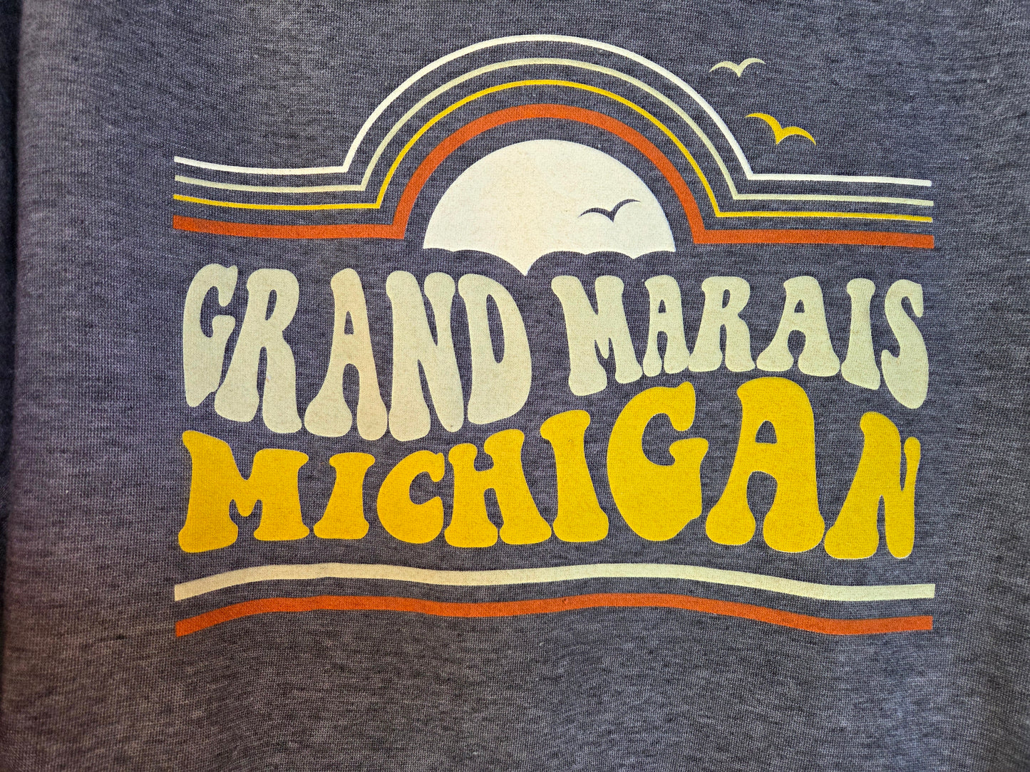 Groovy burnout wash hoodie