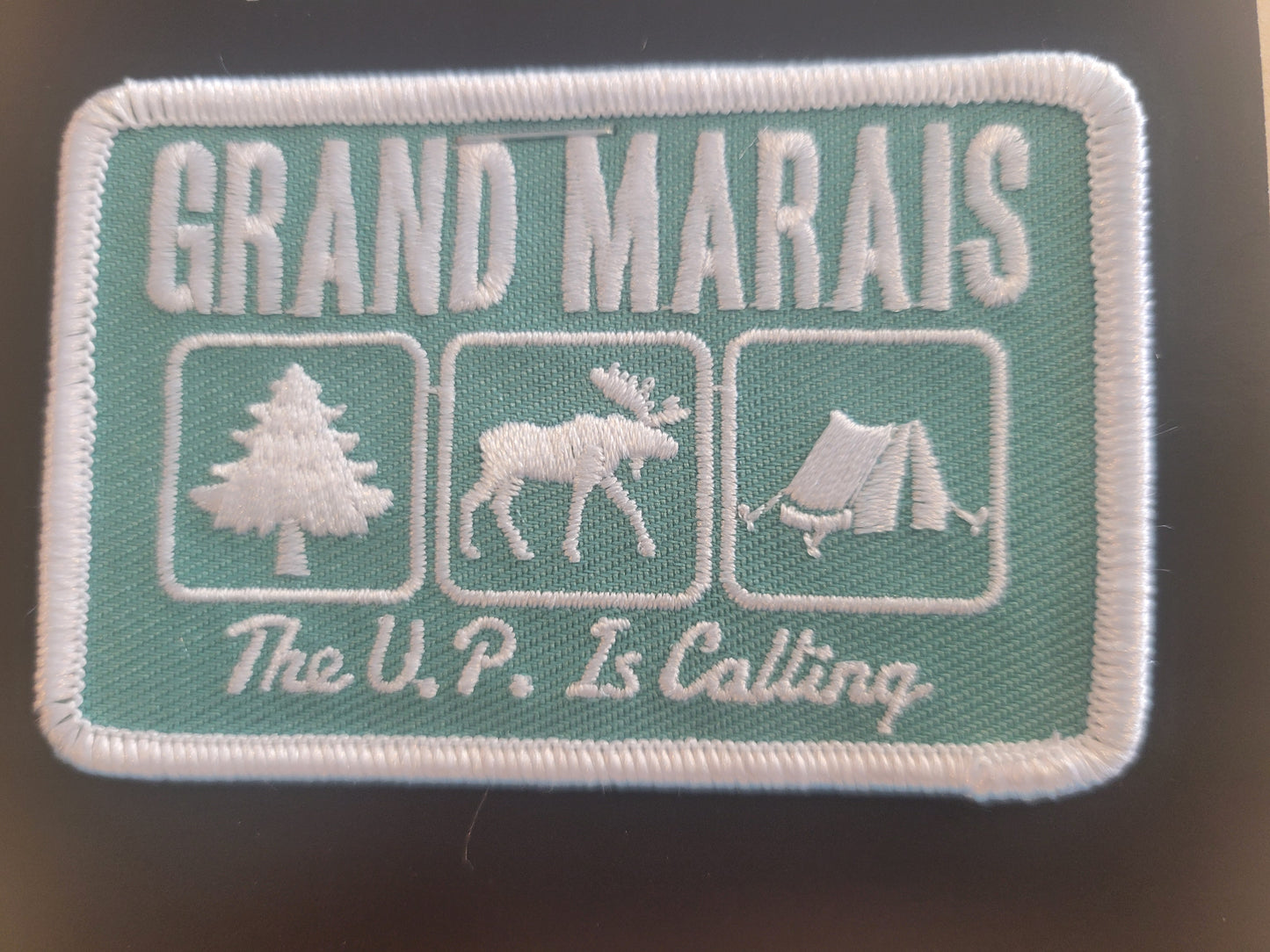 Embroidered patches Grand Marais
