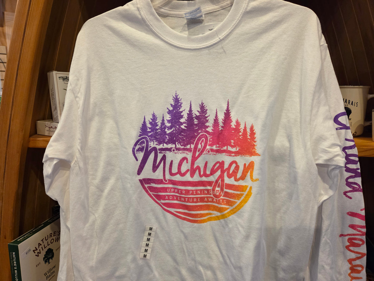 Long sleeve t shirt - navy or white