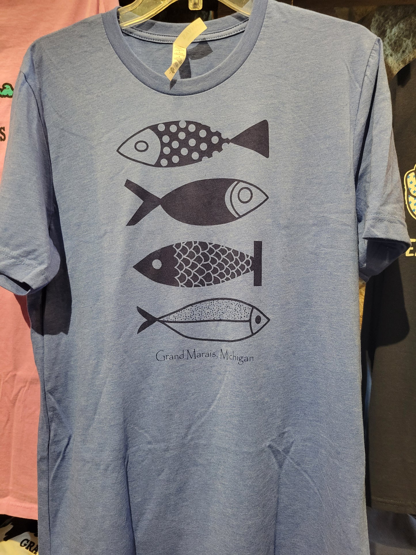 Four Fishes short sleeve T shirt