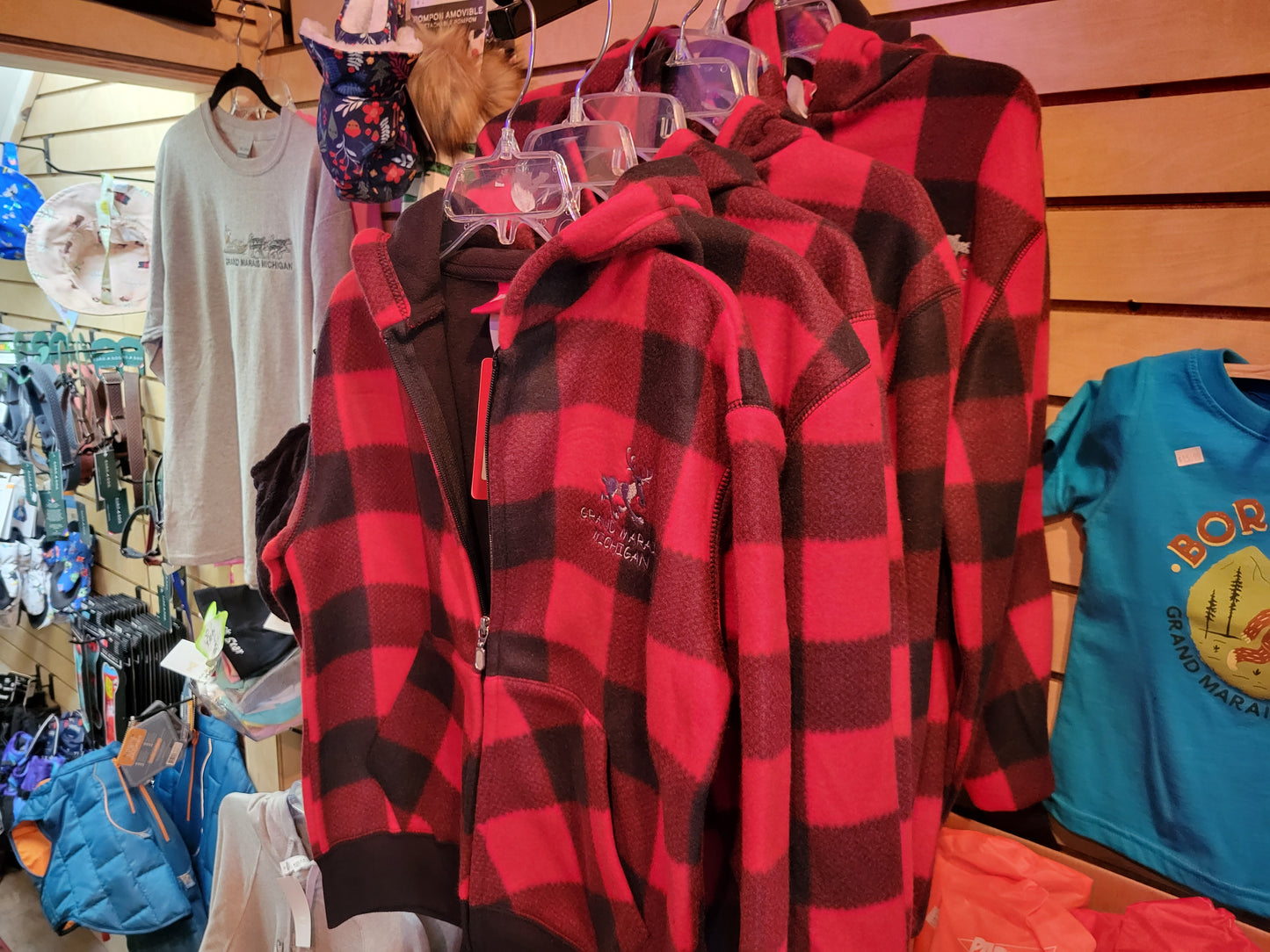 Youth Buffalo Plaid Coat