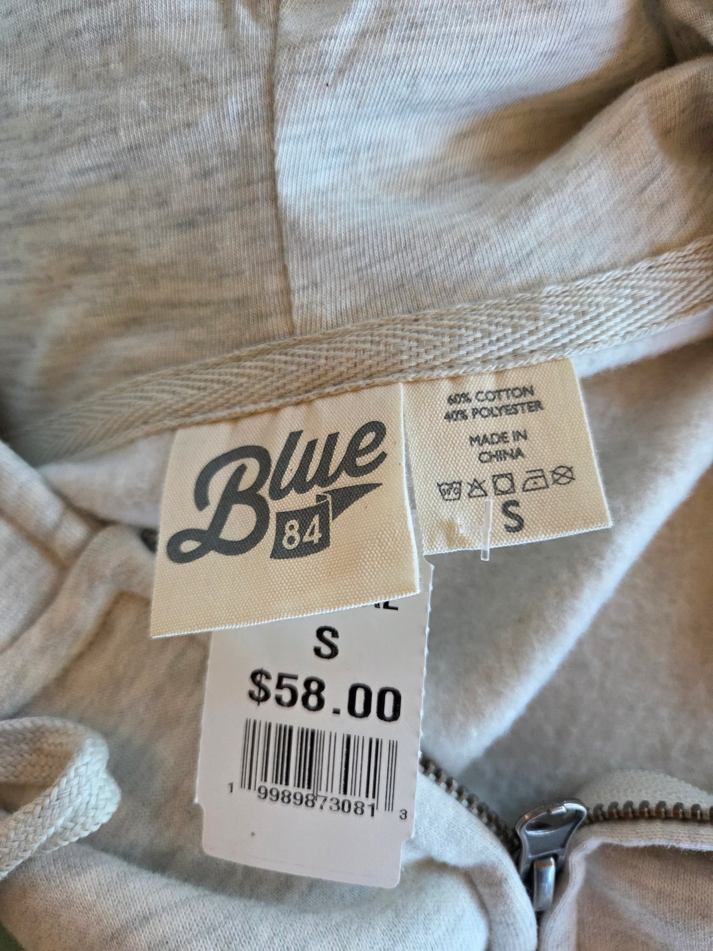 Hoodie with loons on back