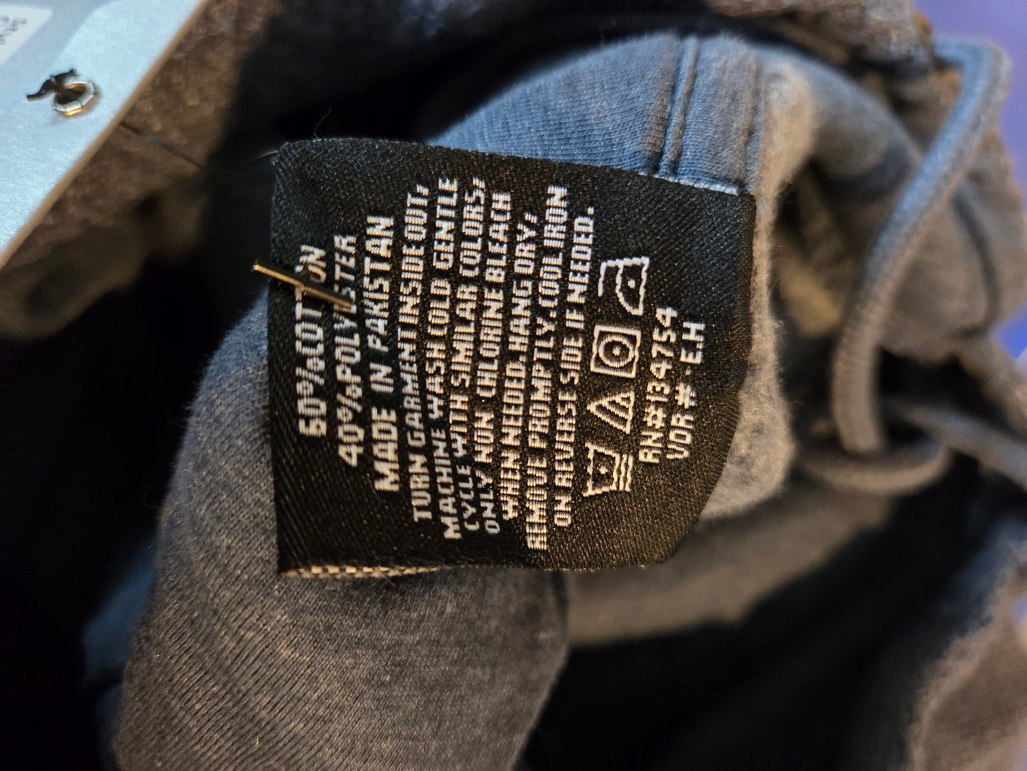 Honeycomb fleece hoodie - embroidered