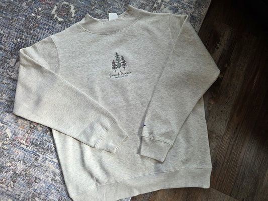 Mock neck - oatmeal color