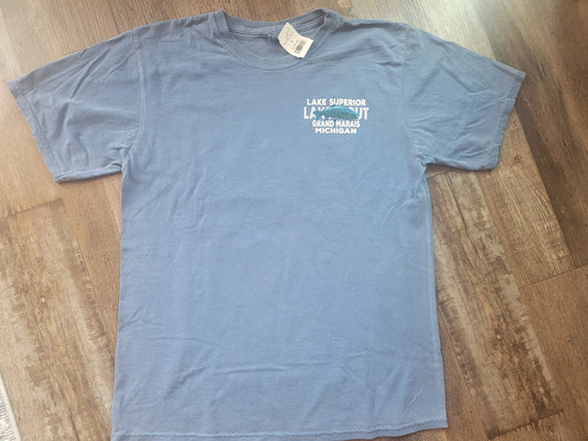 Lake Superior fish short sleeve