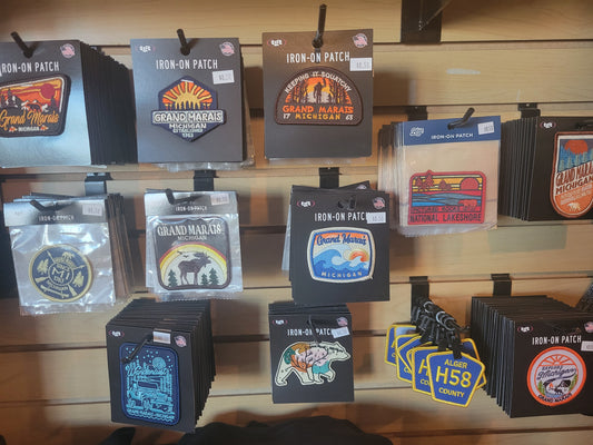 Embroidered patches Grand Marais