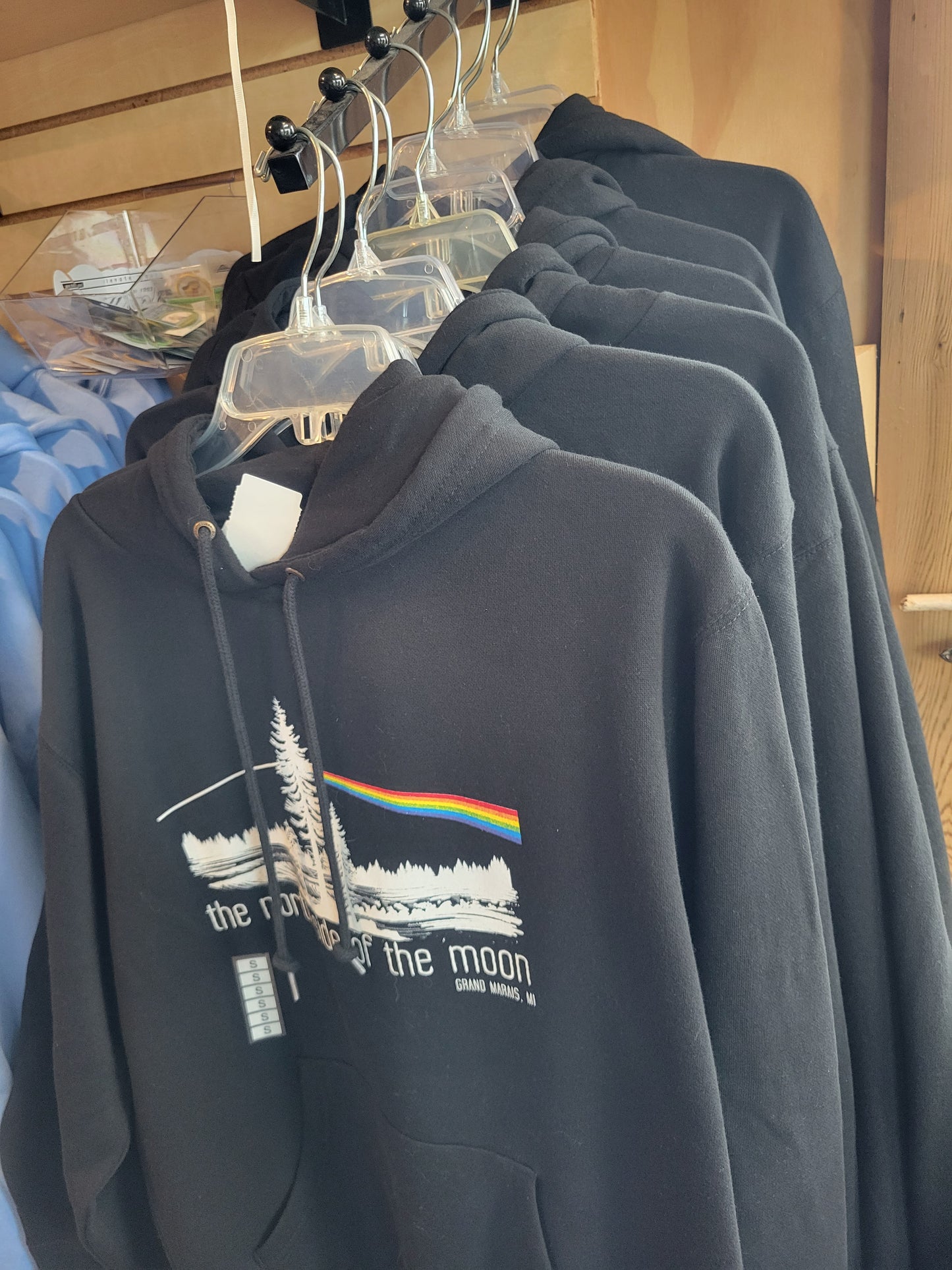 North side of the moon hoodie