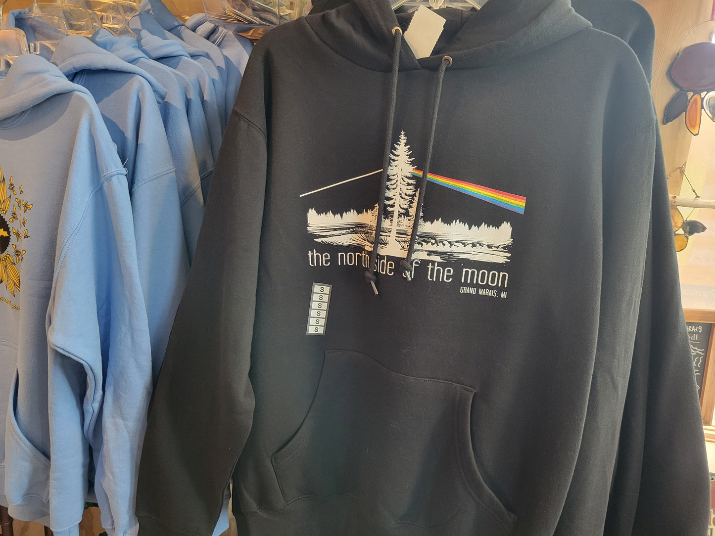 North side of the moon hoodie