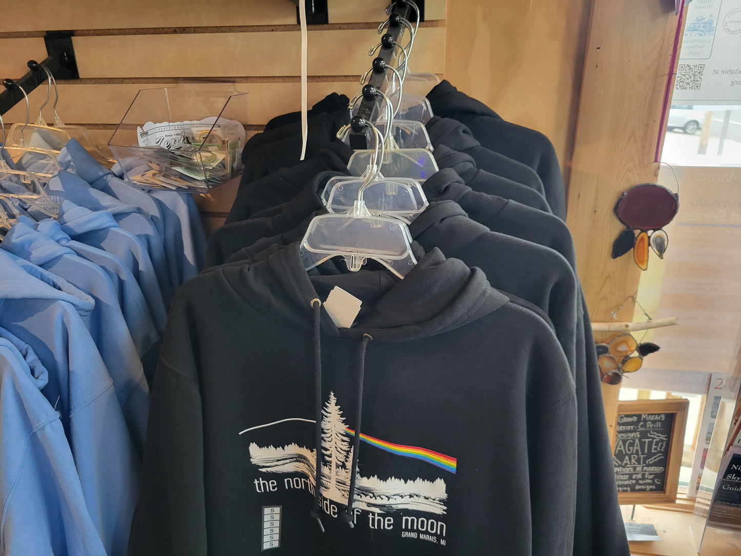 North side of the moon hoodie