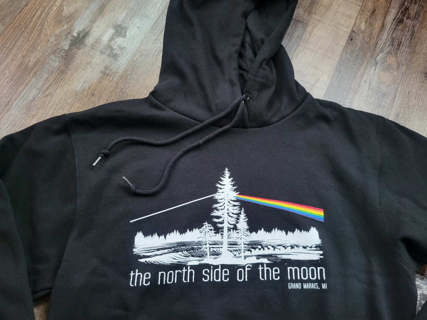 North side of the moon hoodie