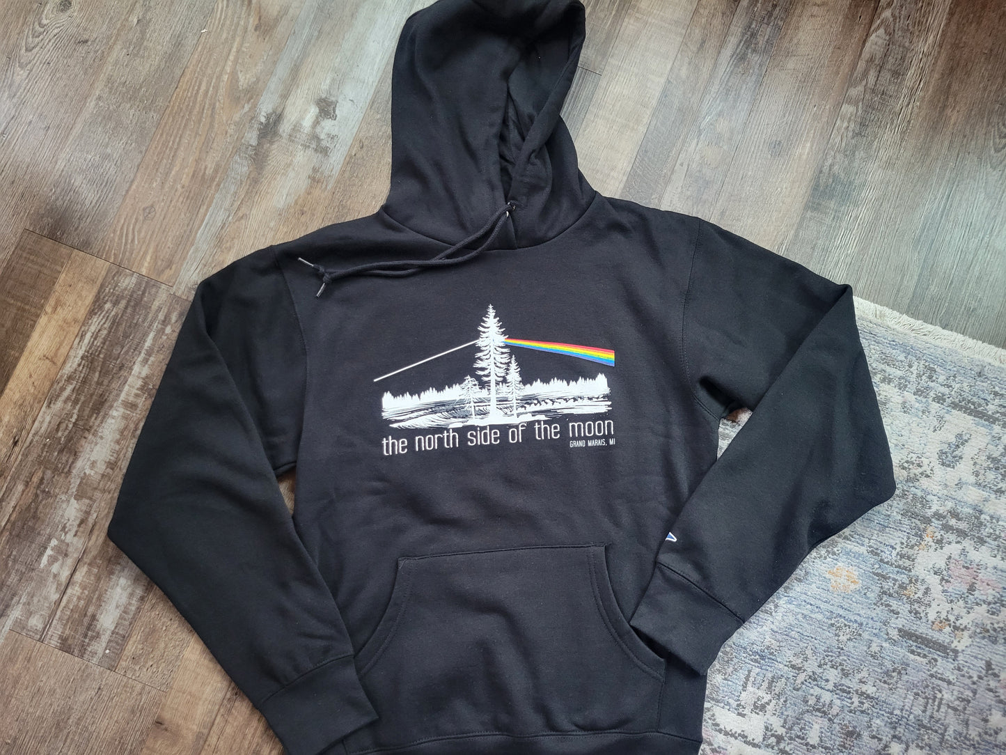 North side of the moon hoodie