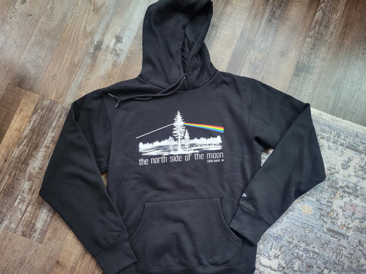 North side of the moon hoodie